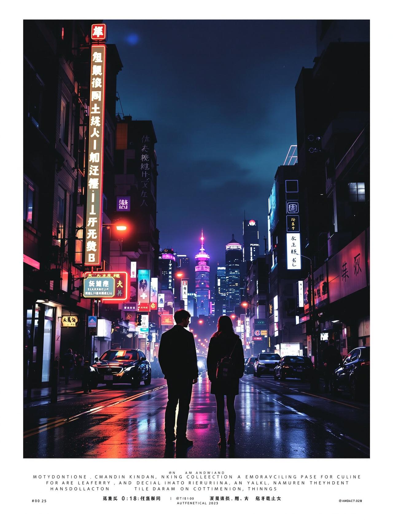 喝茶影视作品《都市夜行者》高清海报