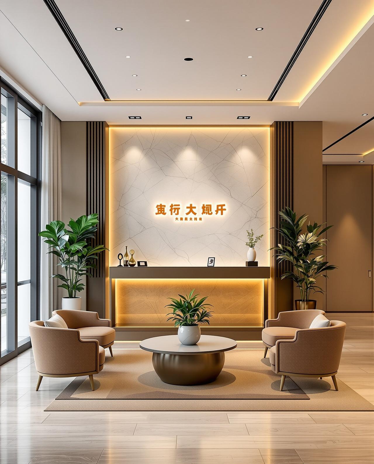 喝茶影视前台接待区实景