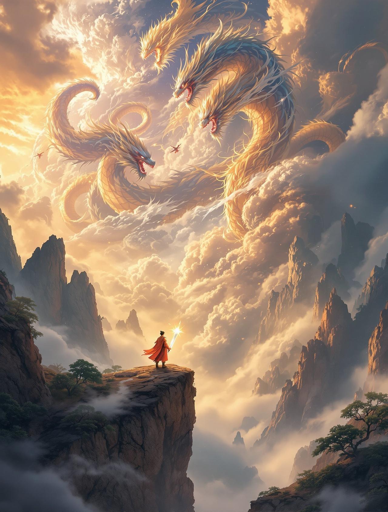 喝茶影视作品《山海经奇谈》高清海报